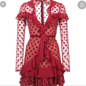 For Love and Lemons Dotty Mini Dress